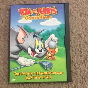 Tom and Jerry’s Greatest Chases DVD - Green Case Artwork